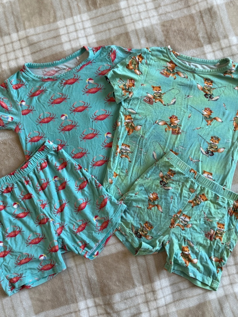 Posh Peanut Summer Pajama Bundle- Size 4T